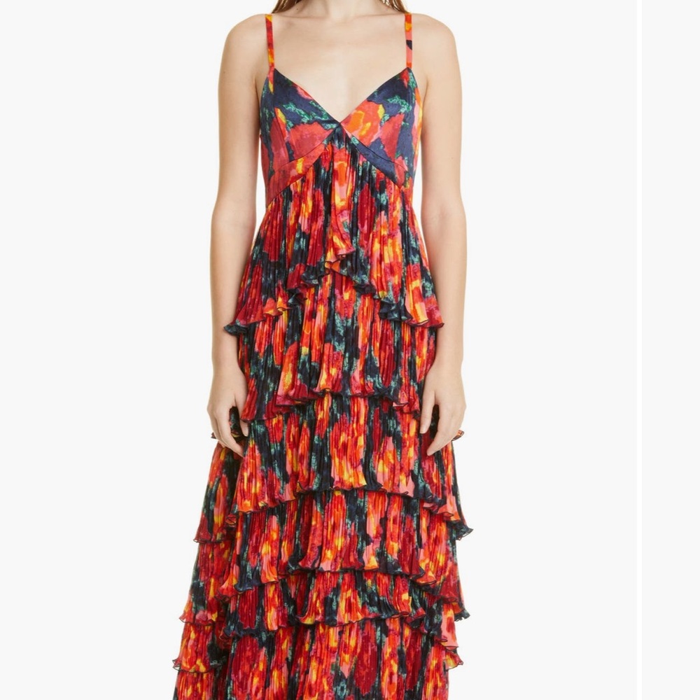 Cinq a sept daydream joey tiered ruffle dress